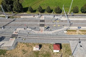 Modernizovaná trať Brno - Zastávka u Brna. Foto: Správa železnic