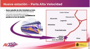 Infografika k plánovanému zrychlení VRT Barcelona - Madrid: Foto: Ministerstvo dopravy Španělska