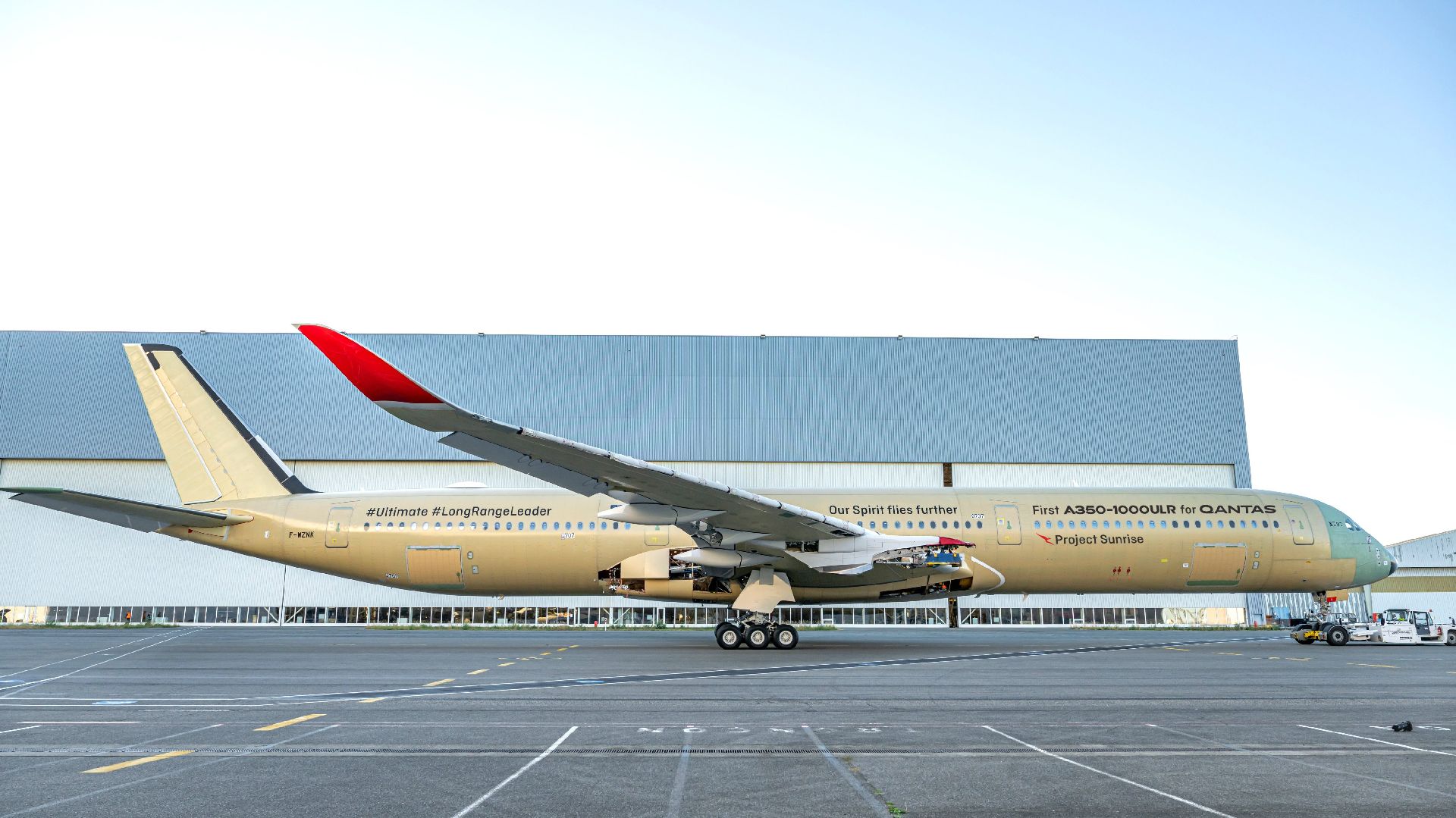 První A350-1000ULR pro Qantas. Foto: Qantas
