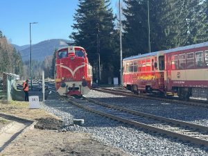 Slavnostní otevření zubačky po opravě 6.11. 2025. Foto: Jan Sůra / Zdopravy.cz
