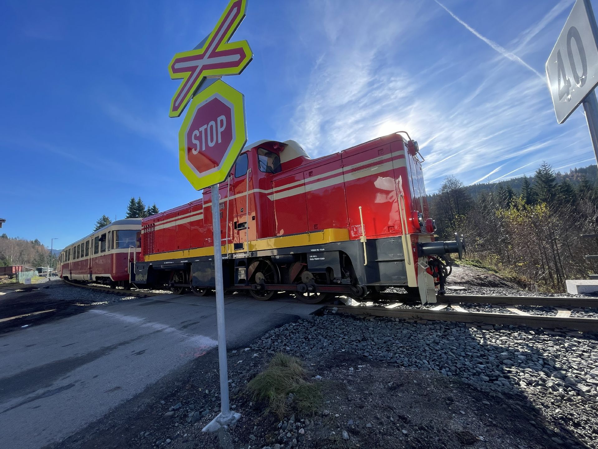Slavnostní otevření zubačky po opravě 6.11. 2025. Foto: Jan Sůra / Zdopravy.cz