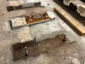 Prostor po dřevěném pražci.
Foto: Zdopravy.cz / Vojtěch Očadlý