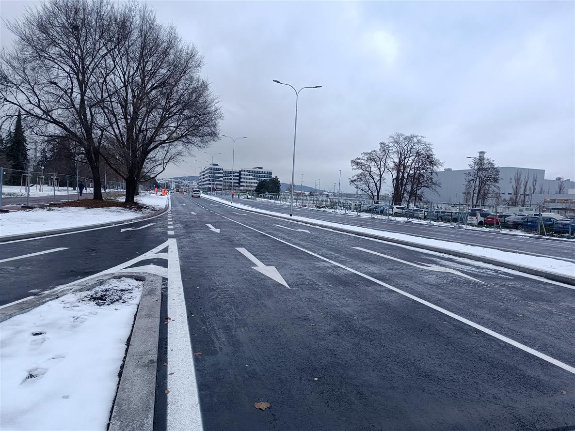 Zakončení letošní fáze oprav mladoboleslavské třídy V. Klementa. Foto: MB-net