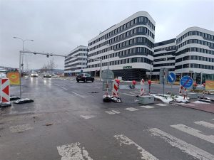 Zakončení letošní fáze oprav mladoboleslavské třídy V. Klementa. Foto: MB-net
