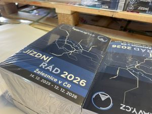 Knižní jízdní řád pro rok 2026. Autor: Zdopravy.cz/Jan Sůra