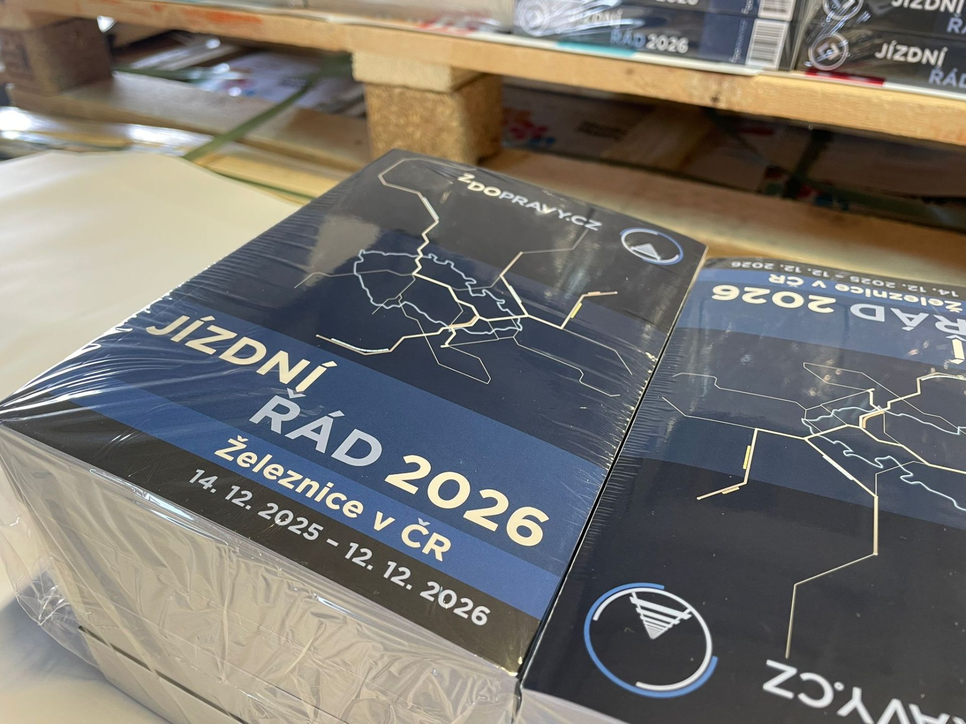 Knižní jízdní řád pro rok 2026. Autor: Zdopravy.cz/Jan Sůra