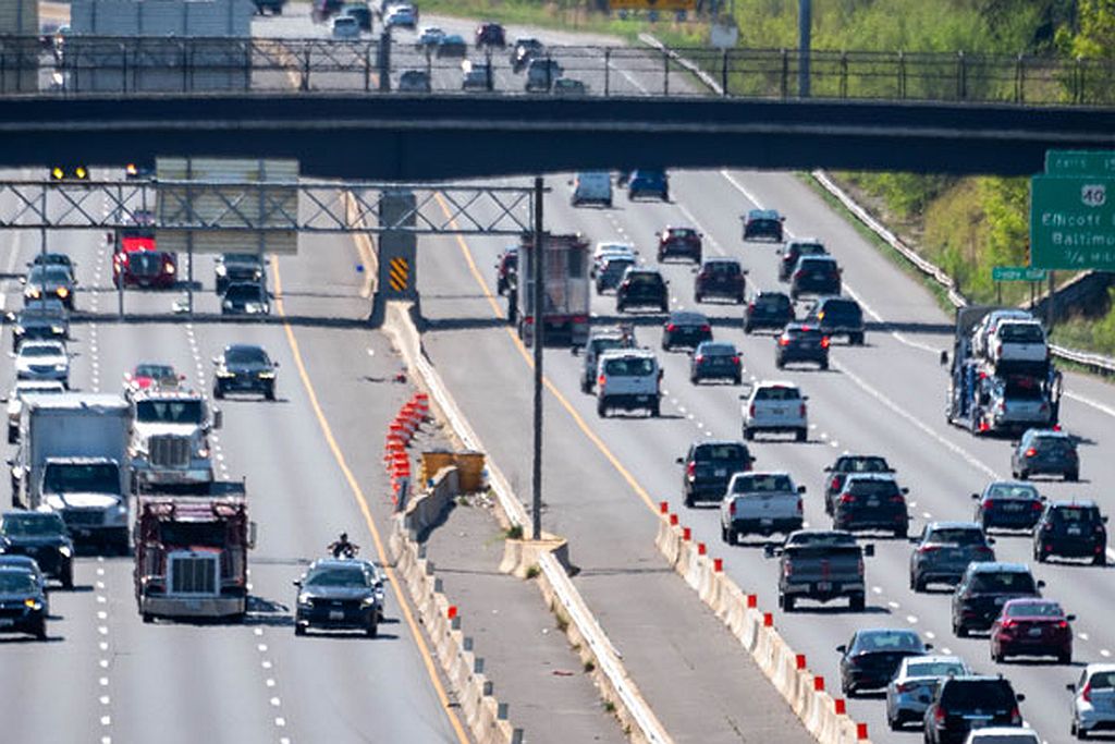 Silniční doprava v Marylandu, ilustrační foto. Pramen: Maryland Department of Transportation