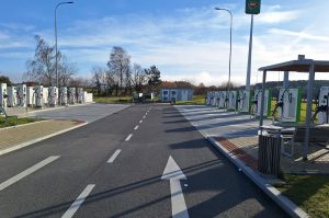 Zmodernizovaná odpočívka Mikulášov na D1. Pramen: ŘSD