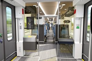 Vizualizace jednotky Stadler Flirt pro NS. Foto Stadler Rail