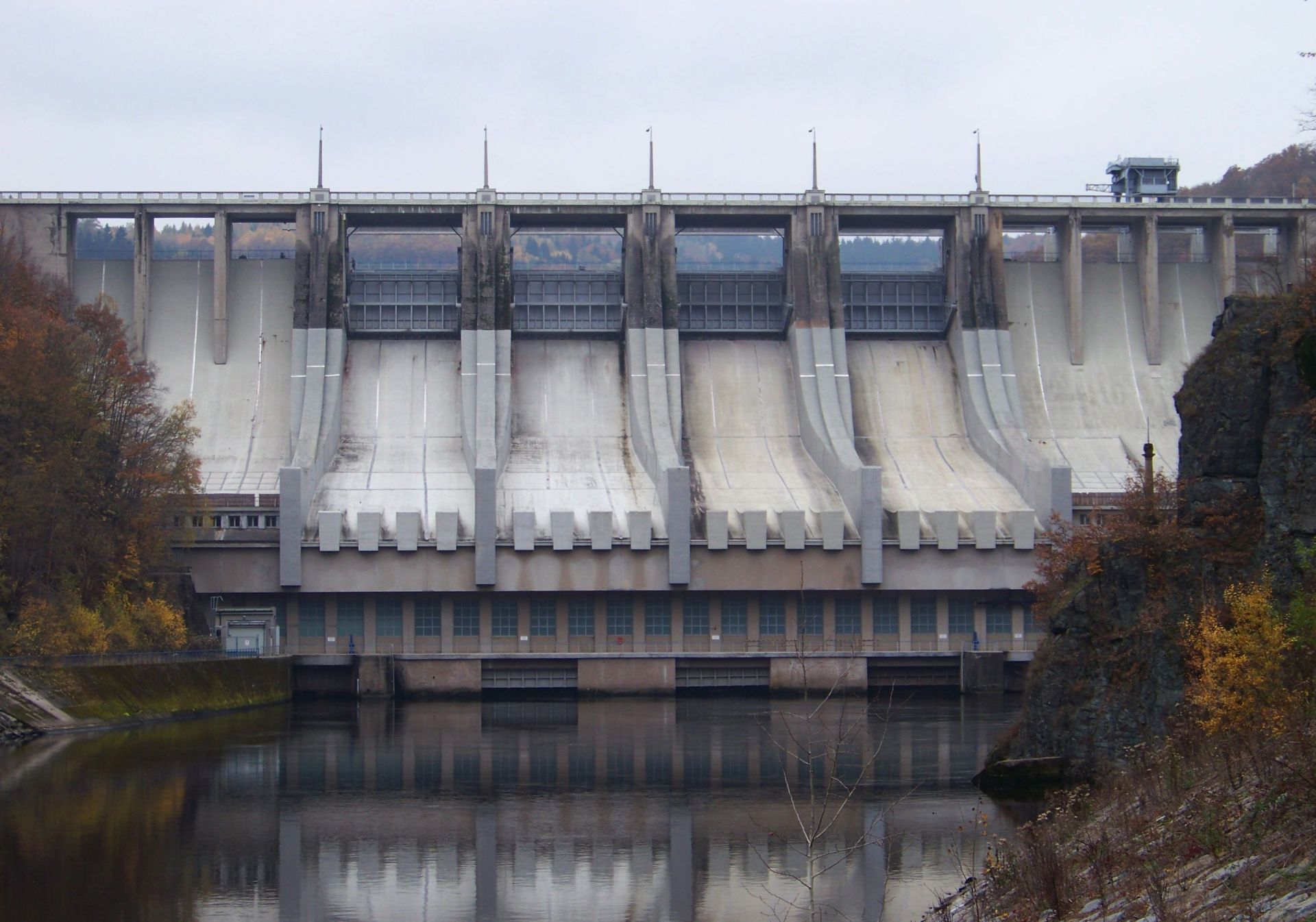 Přehrada Slapy. Autor: ŠJů, Wikimedia Commons