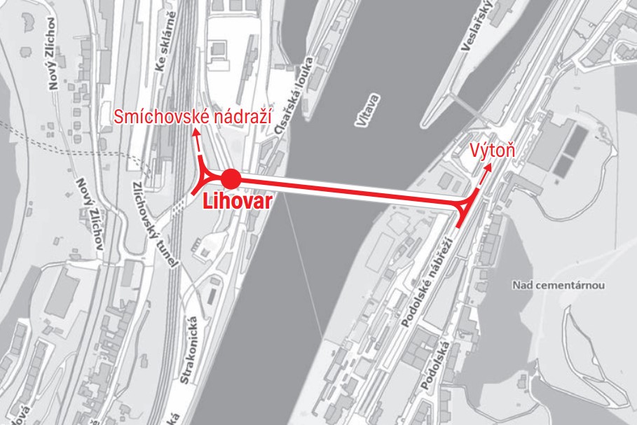 Dvorecký most. Zdroj: Ropid