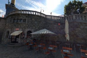 Prostory v pilíři Čechova most, které Praha nabízí k pronájmu. Zdroj: Mapy.cz