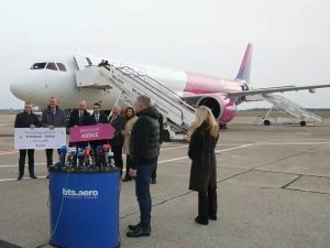 První přílet z Košic do Bratislavy.
Zdroj: Ministerstvo dopravy SR