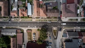 Oprava silnice II/327 v Novém Bydžově. Foto: Královéhradecký kraj