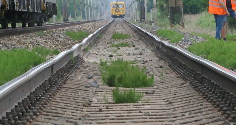 Stav kolejí mezi Kolínem a Kutnou Horou. Foto: Drážní inspekce