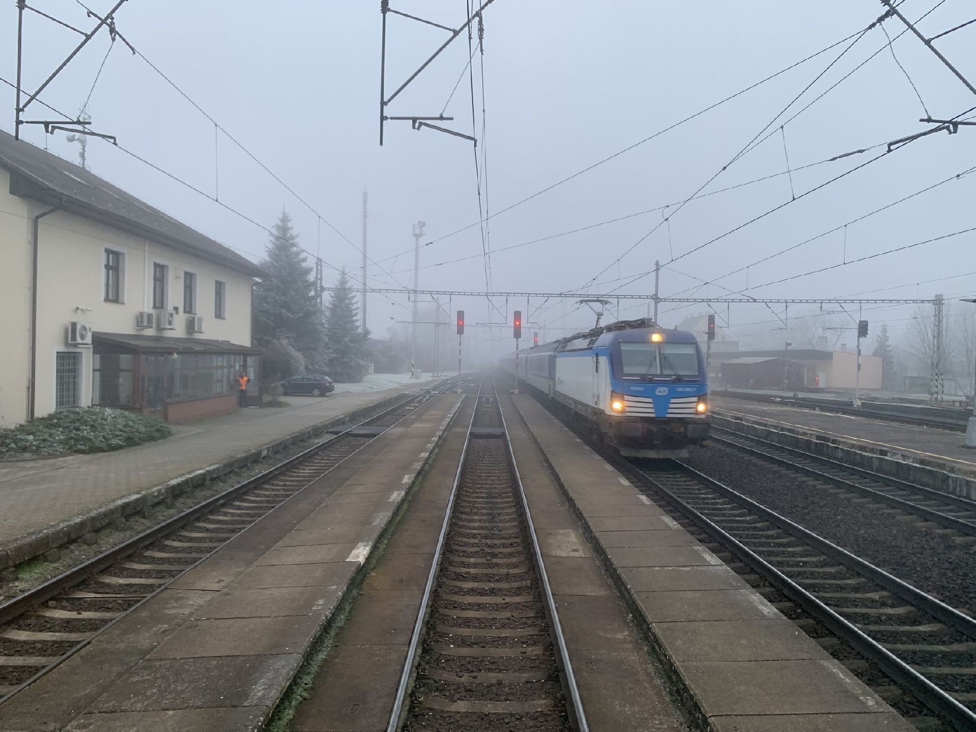 Stanice Přelouč. Foto: Antonín Maňas / Mapy.com