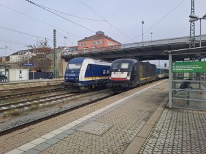 Lokomotivy DLB v Regensburgu. Foto: Jan Rozehnal