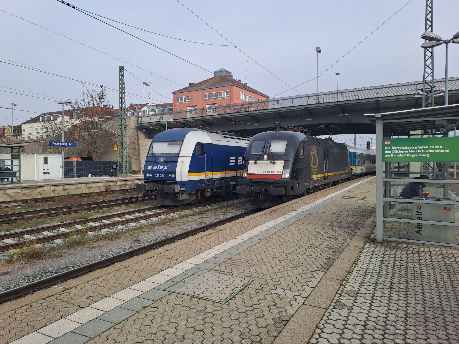 Lokomotivy DLB v Regensburgu. Foto: Jan Rozehnal