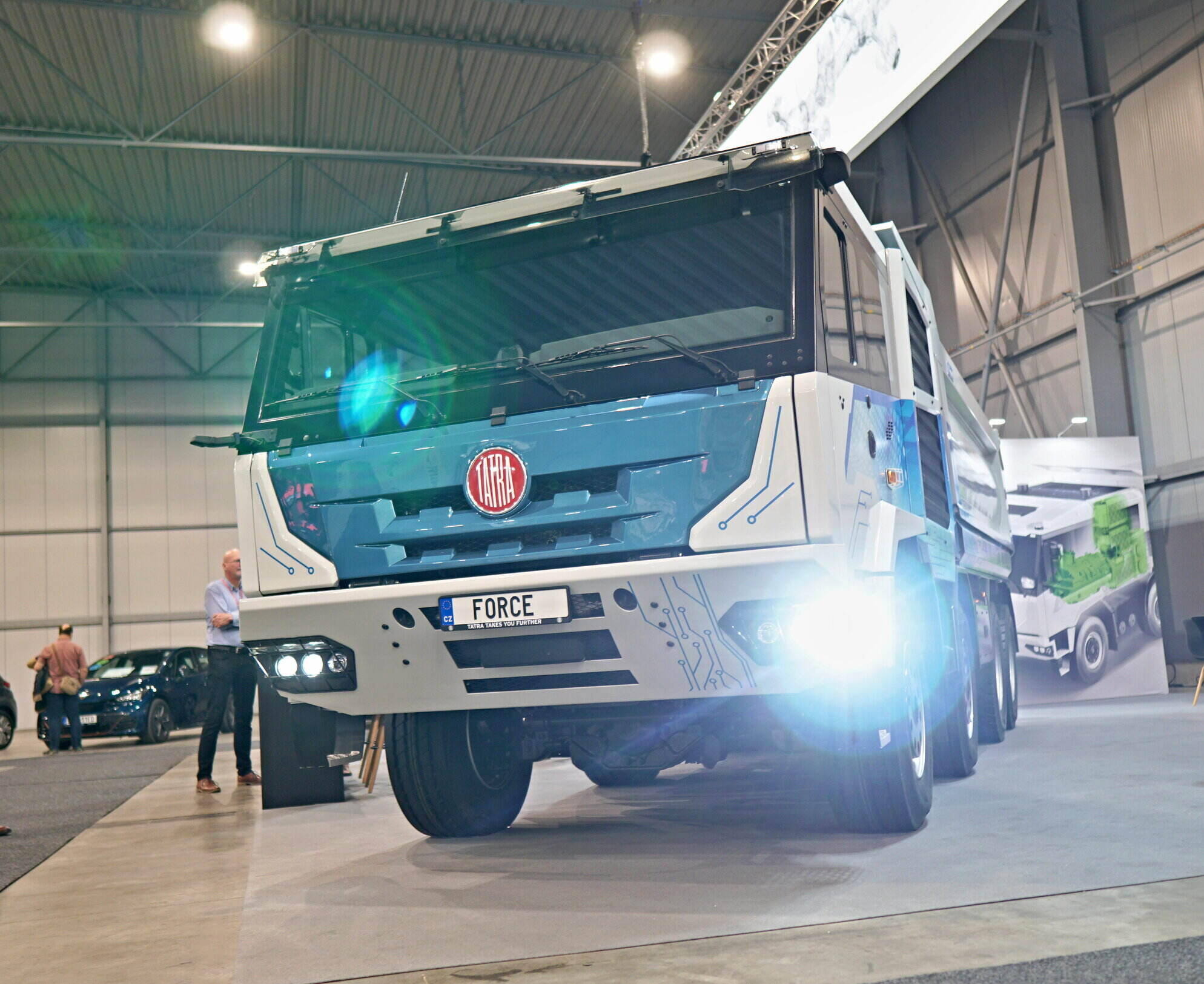 Tatra Force e-Drive BEV 8x8. Foto: Tatra Trucks