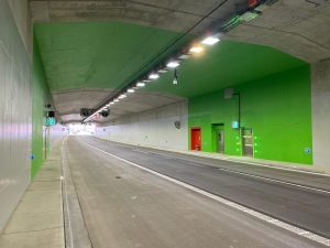 V tunelu Pohůrka je během údržby omezen provoz. Autor: Zdopravy.cz/Jan Šindelář