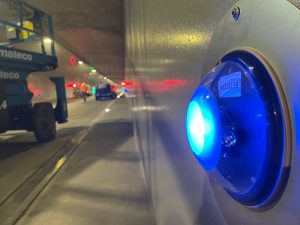 V tunelu Pohůrka je během údržby omezen provoz. Autor: Zdopravy.cz/Jan Šindelář