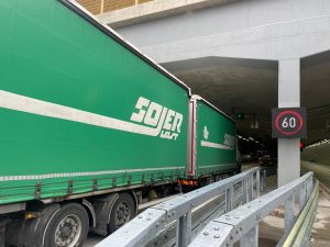 V tunelu Pohůrka je během údržby omezen provoz. Autor: Zdopravy.cz/Jan Šindelář