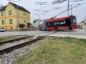 Vlečka v Papírenské ulici v Českých Budějovicích je určená k likvidaci. Autor: Zdopravy.cz/Jan Šindelář