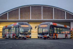 Elektrobus SOR ENS 12 ve službách DPP. Foto: DPP Jakub Lachout
