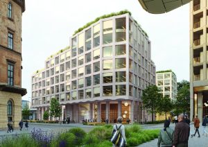 Vítězné architektonické návrhy bloků budov na Florenci. Zdroj: Florenc 21