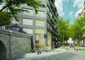 Vítězné architektonické návrhy bloků budov na Florenci. Zdroj: Florenc 21