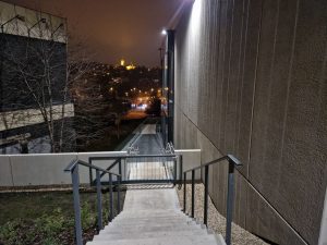 Dokončená budova Multifunkčního operačního střediska Malovanka. Foto: Zdopravy.cz, Jan Nevyhoštěný