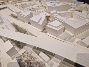 Model nového uspořádání budov na Florenci. Foto: Zdopravy.cz