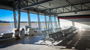 Dostavba 2. patra Terminálu Jana Kašpara Letiště Pardubice. Zdroj: Facebook.com / Jan Hrabal