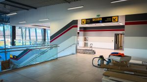 Dostavba 2. patra Terminálu Jana Kašpara Letiště Pardubice. Zdroj: Facebook.com / Jan Hrabal