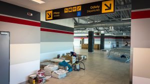 Dostavba 2. patra Terminálu Jana Kašpara Letiště Pardubice. Zdroj: Facebook.com / Jan Hrabal