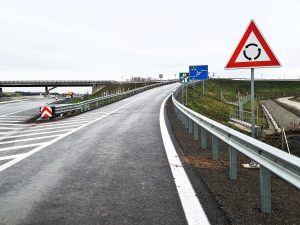 Nově otevřený úsek dálnice D35. Foto: ŘSD