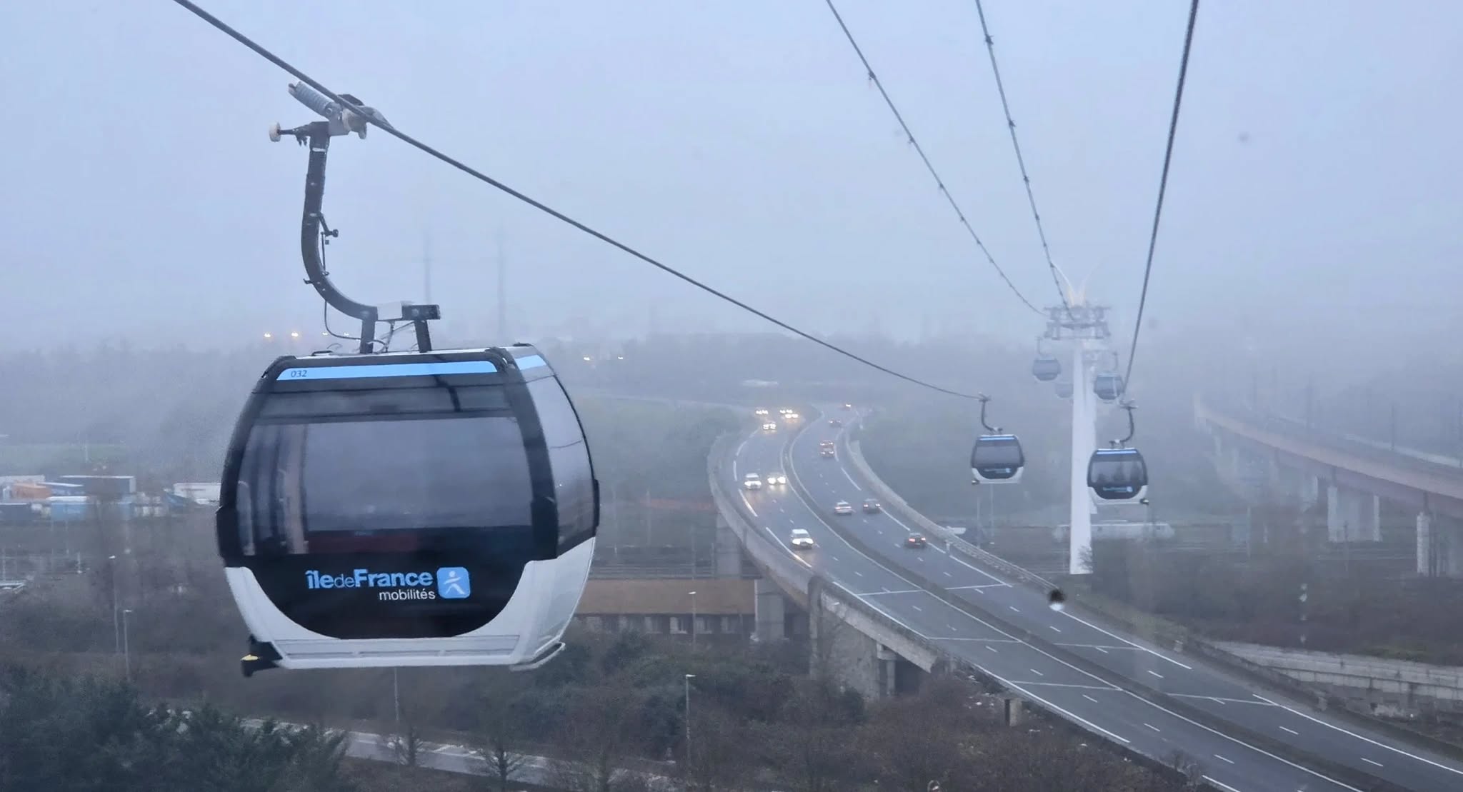 Nová lanovka Câble C1. Foto: Île-de-France Mobilités
