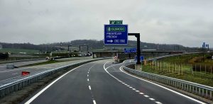 Nově otevřený úsek D1 u Přerova. Foto: Přerov.eu