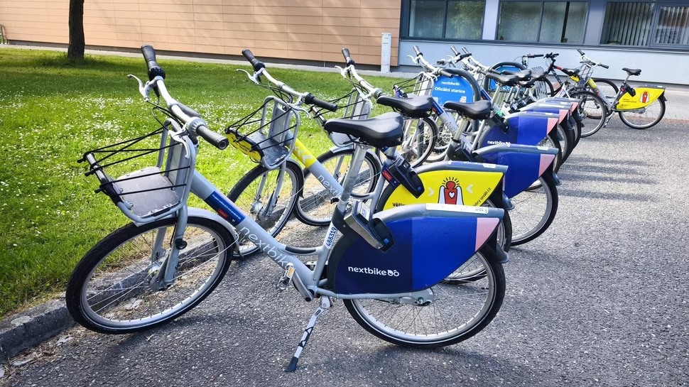 Kola Nextbike v Olomouci. Zdroj: město Olomouc