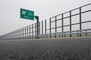 Nově otevřený úsek D1 u Přerova. Foto: Strabag