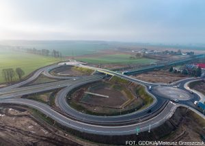 Nový úsek silnice S7. Foto: GDDKiA