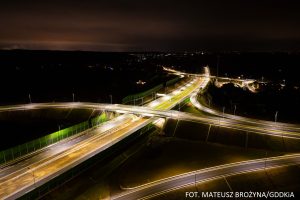 Nový úsek silnice S7. Foto: GDDKiA