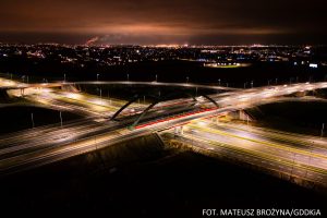 Nový úsek silnice S7. Foto: GDDKiA