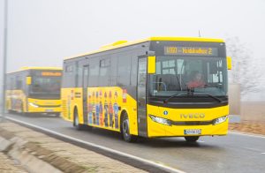 Iveco Crossway pro přepravu zaměstnanců společnosti LEGO. Foto: Iveco Bus