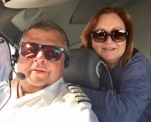 Liba Khan s manželem. Foto: archiv Liby Khan