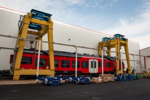 První jednotka Stadler Flirt pro Portugalsko. Foto: Comboios de Portugal