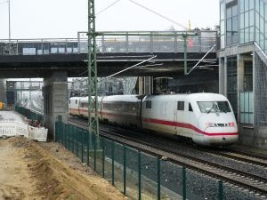 Zkušební jízdy na Dresdner Bahn s měřící jednotkou ICE-S. Foto: Volker Emersleben / Deutsche Bahn