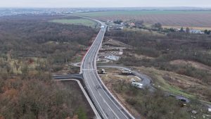 Dokončený obchvat Žiželic na I/27. Foto: ŘSD