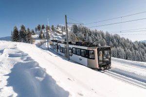 Nové vlaky na Rigi. Foto: Rigi Bahnen