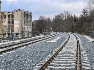 Stanice Chrastava, stav 20.11. 2025. Foto: Jan Sůra / Zdopravy.cz